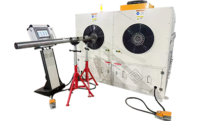 Liquid-cooled stainless steel tube forming machine, rounding machine