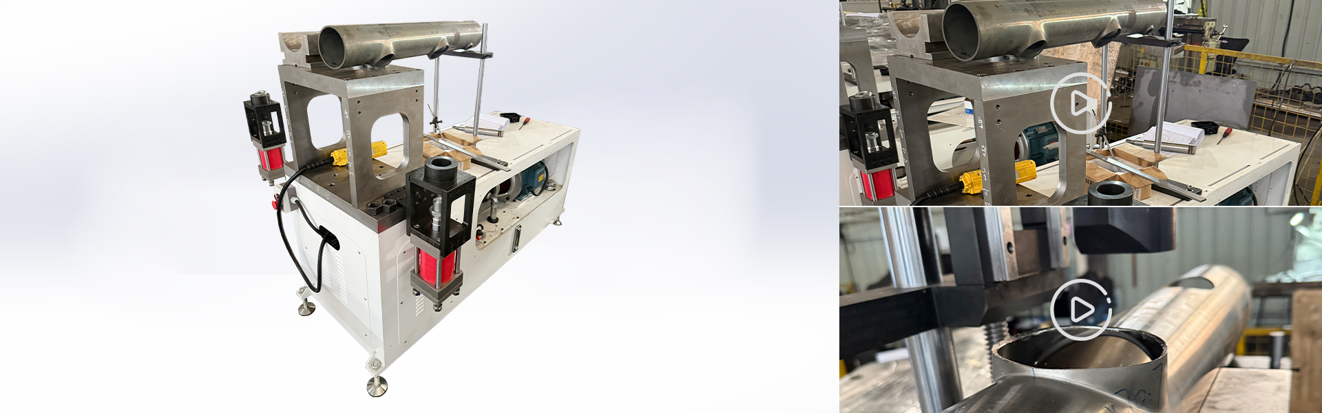 Automatic Hole Extraction Machine for Liquid Cooling Pipes