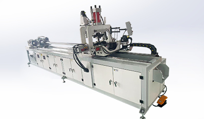 Automatic Hole-Piercing Machine for Liquid-Cooled Pipes